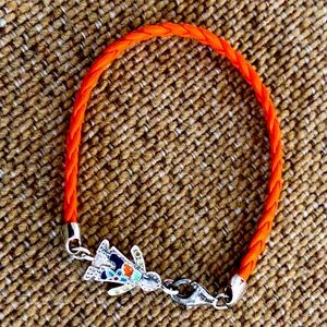 TOUS leather bracelet with boy detail